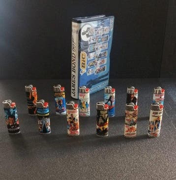 1999 BIC James Bond 007 Collection • Complete set W/box •, Nieuw