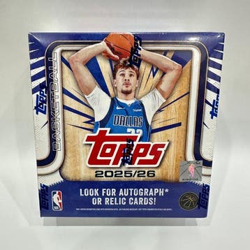 2025/26 Topps -NBA Basketball MEGA BOX (224 Cards) Brand New, Nieuw