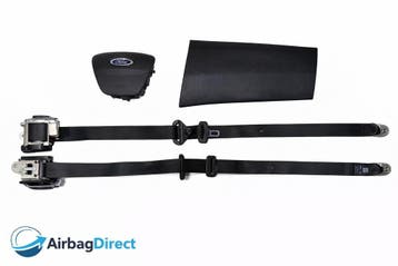 Airbag set Paneel set zwart Ford Transit custom 2012 – 2023, Nieuw, Ford