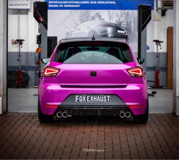 FOX Seat Ibiza V - KJ einddemper zonder uitlaatklep uitgang, Verzenden, Nieuw