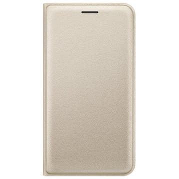 Flip Wallet Samsung Galaxy J1 2016 EF-WJ120PFE goud, Verzenden, Nieuw
