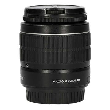 Canon EF-S 18-55mm f/3.5-5.6 III met garantie, Audio, Tv en Foto, Fotografie | Lenzen en Objectieven, Ophalen of Verzenden, Gebruikt