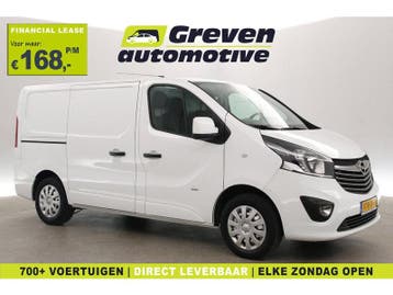 Opel Vivaro 1.6 CDTI L1H1 | Airco | Cruise | 3 Zits |, Euro 5, Wit, Nieuw, Lease