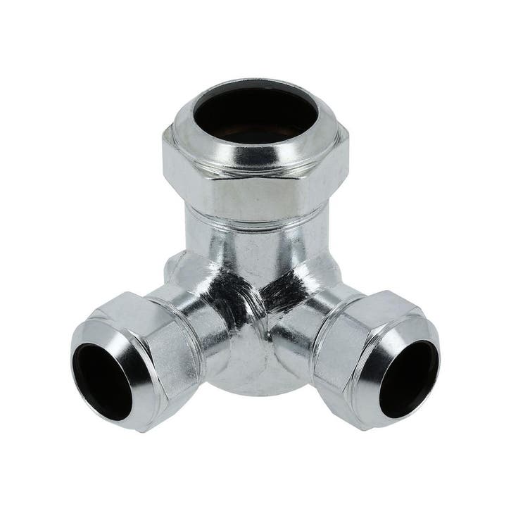 BONFIX Knel C-staal 115 hoek T-stuk 22 x 15 x 15 mm, Doe-het-zelf en Verbouw, Buizen en Afvoer, Ophalen of Verzenden