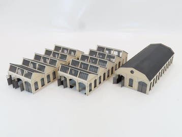 Trix H0 - o.a. 66133 - Modeltreingebouwen (3) - 3 Das Werk, Hobby en Vrije tijd, Nieuw
