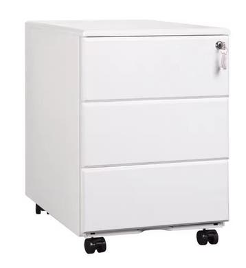 Metalen Verrijdbare Archiefkast met Slot – 3 Lades 39x54 cm, Verzenden, Nieuw in verpakking