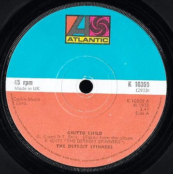 Spinners - Ghetto Child, Ophalen of Verzenden, Gebruikt