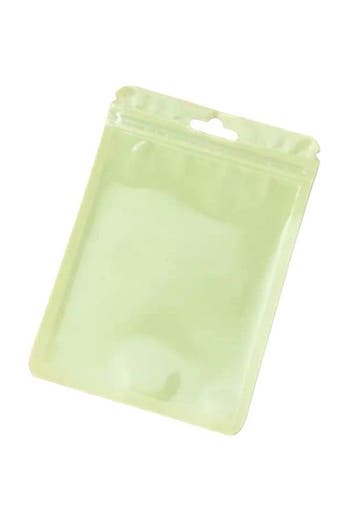 10x Hersluitbaar zakje Appeltjesgroen/geel (Overige Maten), Ophalen of Verzenden, Nieuw, Cadeauzakje
