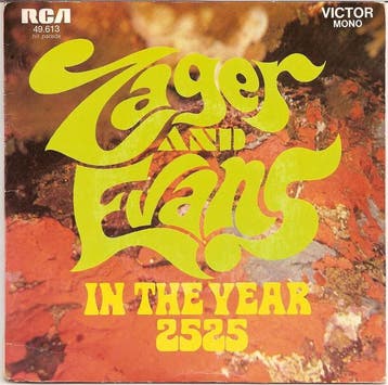 vinyl single 7 inch - Zager And Evans - In The Year 2525, Verzenden, Zo goed als nieuw, 7 inch, Pop