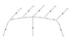 Dorema EasyGrip Frame Staal 28mm Mondial/Porto, Nieuw