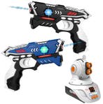 NIEUW: 2 KidsFun Laserguns + Projector - Binnen lasergamen, Ophalen of Verzenden, Nieuw