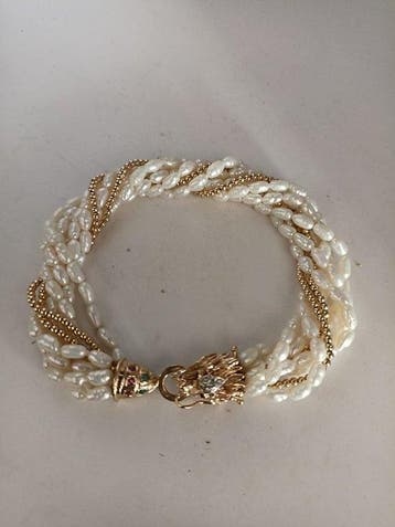 Armband - 14 karaat Geel goud - Armband met draak, Nieuw