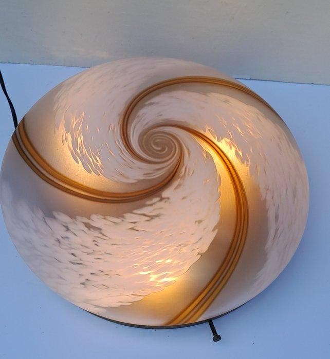Murano - Plafondlamp - Glas, Messing - XL Murano-stijl, Antiek en Kunst, Kunst | Designobjecten