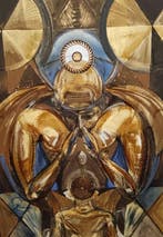 Bruno Ceccobelli (1952) - Concezzione in trasparenza, Antiek en Kunst