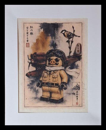 Emma Wildfang - Porco Rosso - Lego inspired Series -Anime, Nieuw