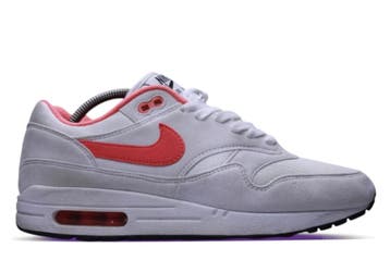 Nike Air Max 1 By You Off-White Peach • 41, Kleding | Heren, Ophalen of Verzenden, Nieuw, Nike, Sneakers of Gympen