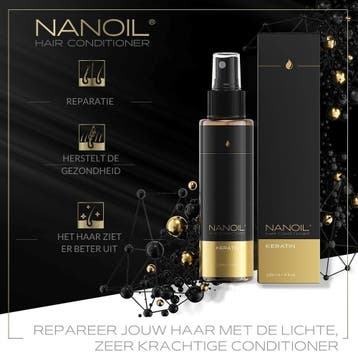 Nanoil Keratin Set - 300+125ml, Ophalen of Verzenden, Nieuw, Overige typen