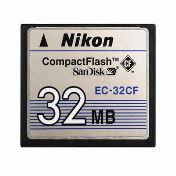 Nikon EC-32CF CompactFlash Memory Card - 32MB, Verzenden, Zo goed als nieuw