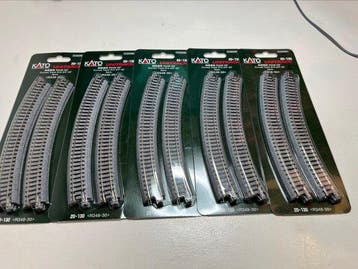 Kato N - 20-130 - Modeltreinsporen (5) - Curved Track, Nieuw