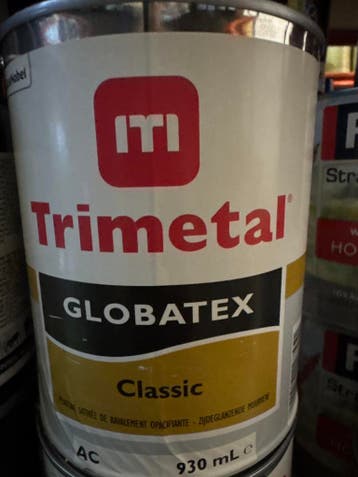 Trimetal Globatex Zijdeglanzende Muurverf - RAL 7016 - 1..., Overige kleuren, Nieuw, Ophalen of Verzenden, Verf