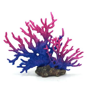 Koraal blauw en roze, kunstkoraal OS-144 - aquarium decorati, Dieren en Toebehoren, Ophalen of Verzenden, Nieuw