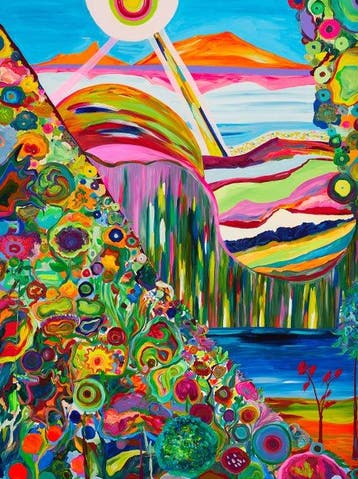 Özlem Thompson - Eternal Dance of Now - XXL, Antiek en Kunst