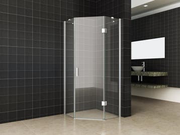 5-hoek douchecabine 8mm NANO 200cm, Verzenden, Nieuw