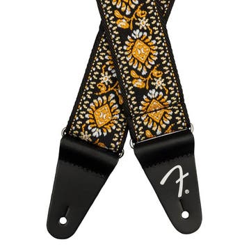 Fender 990638031 2 gitaarband, Pasadena geweven, gele lotus, Ophalen of Verzenden, Nieuw