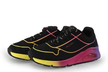 Skechers Sneakers Meisjes in maat 34 Zwart, Verzenden, Jongen of Meisje, Schoenen, Skechers
