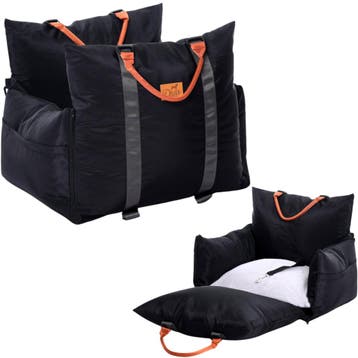 Luxe Honden autostoel  Royal+  ZWART 2.0 Waterproof, Dieren en Toebehoren, Honden-accessoires, Ophalen of Verzenden, Nieuw