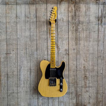 Fender Custom Shop LimitedEdition 52 Telecaster Relic Blonde, Ophalen of Verzenden, Nieuw, Solid body, Fender