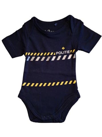 Fun2Wear Politie Romper Korte Mouw, Verzenden, Nieuw