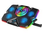 CoolCold Laptop Koeler + Telefoonhouder - K44 - 17 Inch, Ophalen of Verzenden, Nieuw, Coolcold