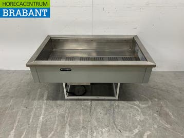 RVS Maxxfrost Inbouw Drop-in Bain marie 3 x 1/1 GN 230V, Ophalen of Verzenden, Gebruikt