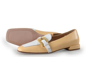 Roberto Festa Loafers in maat 37 Beige, Verzenden, Beige, Overige typen, Zo goed als nieuw