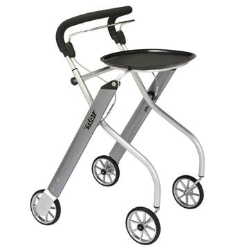 TrustCare Lets Go Indoor rollator - Zilver, Ophalen of Verzenden, Nieuw