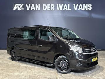 Fiat Talento 2.0 MultiJet 146pk L2H1 Dubbele Cabine Euro6 Ai, Stof, Gebruikt, Euro 6, Zwart