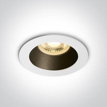 Online veiling: One Light, inbouwspots GU10 (6 stuks), Nieuw
