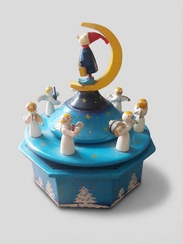 Kerstdecoratie - Kerst Molen - Draaiend en Spelend, Diversen, Nieuw