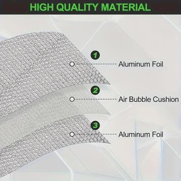 Isolatiemateriaal Rol: 3.5mm Aluminium Folie Dubbelzijdig Re, Verzenden, Nieuw