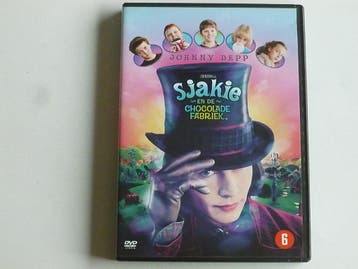 Sjakie en de Chocolade Fabriek - Tim Burton, Johnny Depp (DV, Ophalen of Verzenden, Zo goed als nieuw