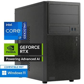 Core i7 14700KF + Waterkoeling - RTX 5060 - 64GB Desktop PC, Computers en Software, Desktop Pc's, Nieuw