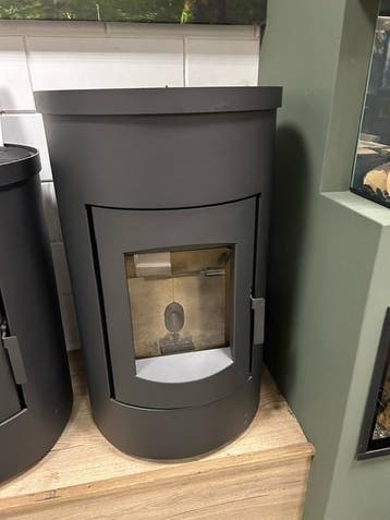 Duroflame showroomopruiming 20 procent Korting, Ophalen of Verzenden, Zo goed als nieuw, Vrijstaand, Pelletkachel