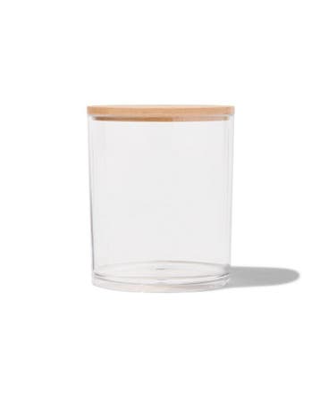 HEMA Organizer rond transparant met deksel Ø8.7x10.6, Verzenden, Nieuw