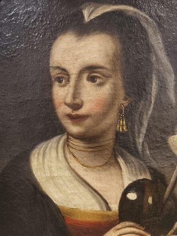 Escuela Barroca Veneciana (XVIII) - Retrato con Máscara - NO
