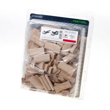 OUTLET Domino Deuvels beuken 8 x 50mm zak van 100 deuvels, Ophalen of Verzenden, Nieuw