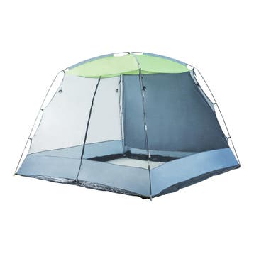 pro.tec Paviljoen Beekdaelen met klamboe 305x305x213 cm grij, Verzenden, Nieuw