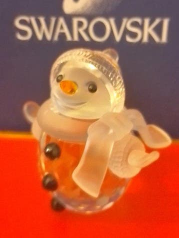 Swarovski - Beeldje - Snowman - 250229 - Box - Kristal