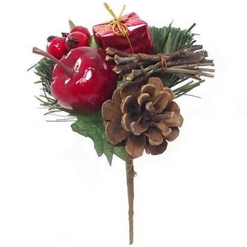 Kerstbijsteker appel cadeautje besjes dennenappel doos 60, Ophalen of Verzenden, Nieuw