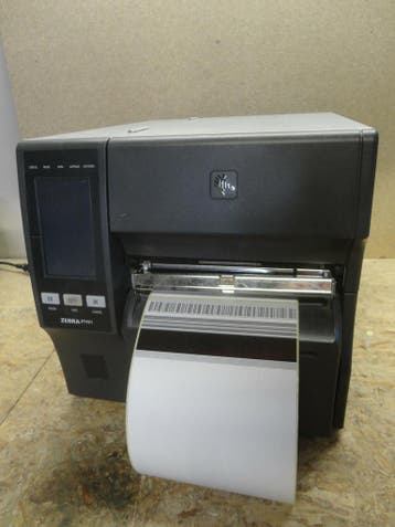 Zebra ZT421 Thermal Label Printer + CUTTER - 300dpi USB &LAN, Ophalen of Verzenden, Refurbished, Etiket, Zebra